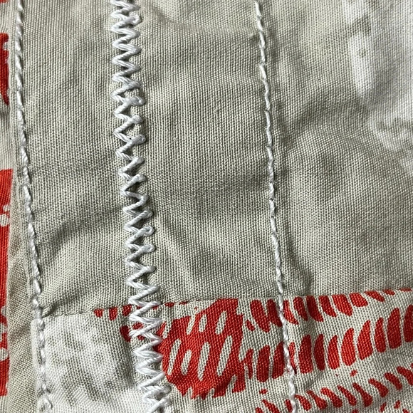 Eddie Bauer A-Line Skirt Tropical Hawaiian Midi Skirt Beachy Modest Mature 8T - Picture 9 of 11